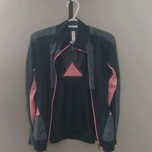 Ladies size S zip up athletic top